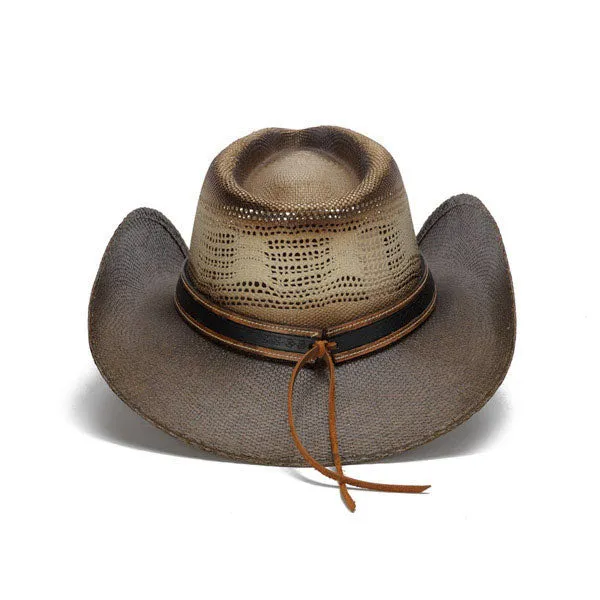 Stampede Hats - Color Bead Two Tone Cowboy Hat