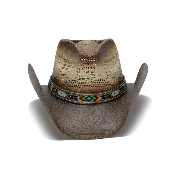 Stampede Hats - Color Bead Two Tone Cowboy Hat