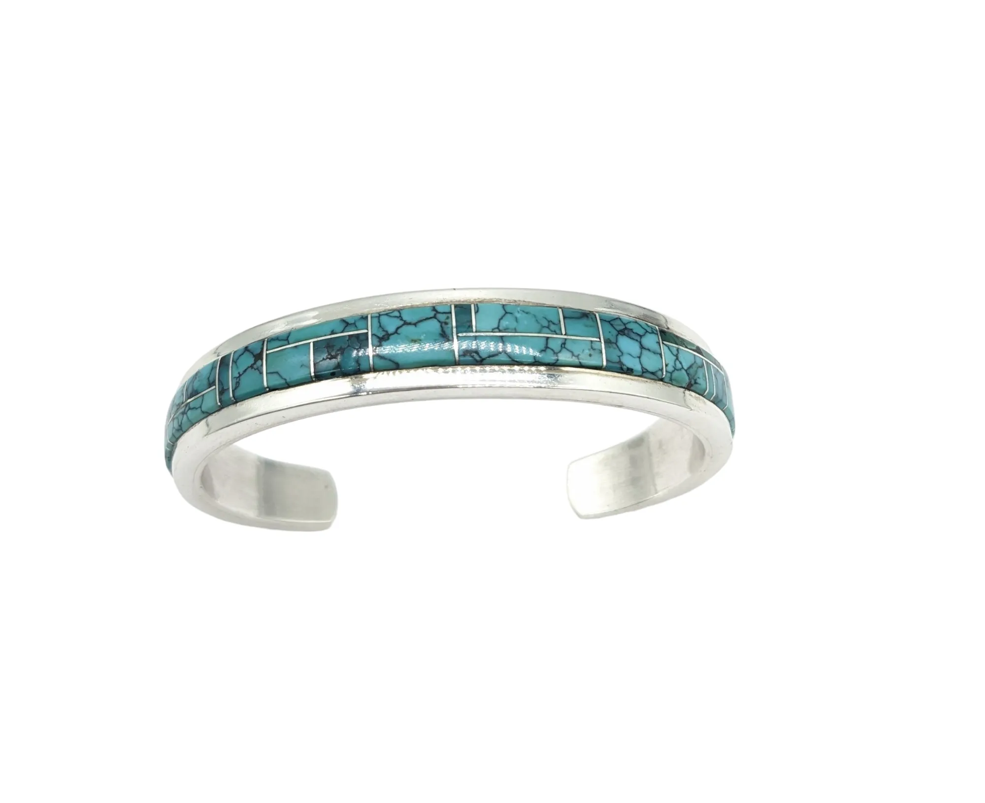 Sterling Silver and Turquoise Cuff