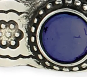 Stone Southwest Cuff Bracelet in Silver