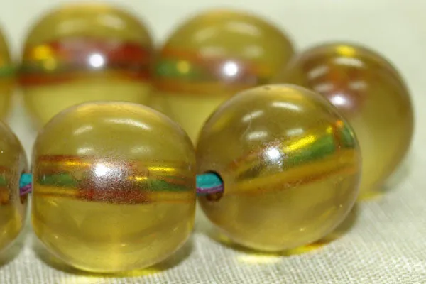 Strand of Antique Imitation Amber