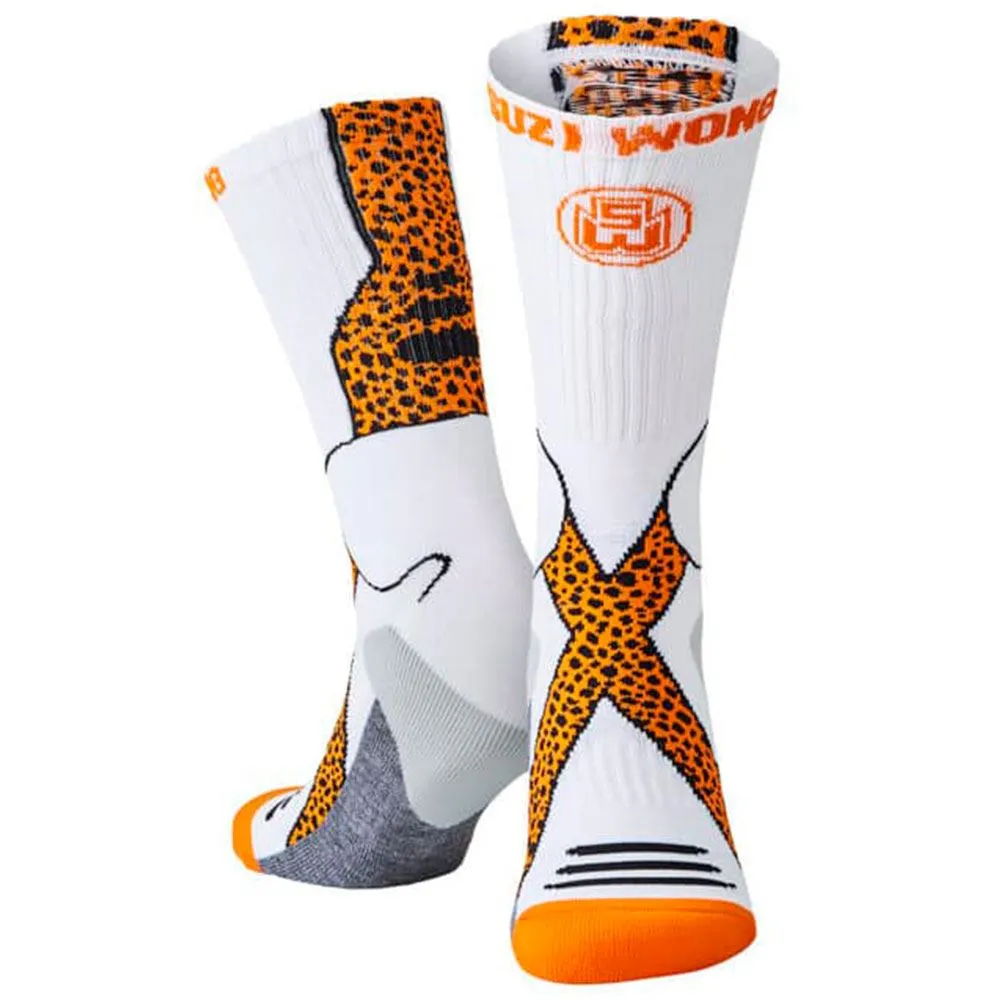 Suzi Wong Wild Cheetah X-Sole Limited Edition Boxing Socks