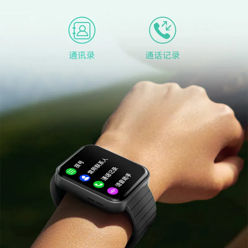 Taking Temperature Smart Watch Bluetooth Calling Smart Bracelet Heart Rate Blood Pressure Oxygen Bluetooth Music