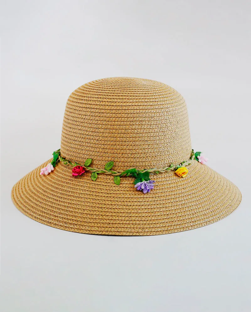 The Hat Depot - Nature Straw Style Beach Sun Hat