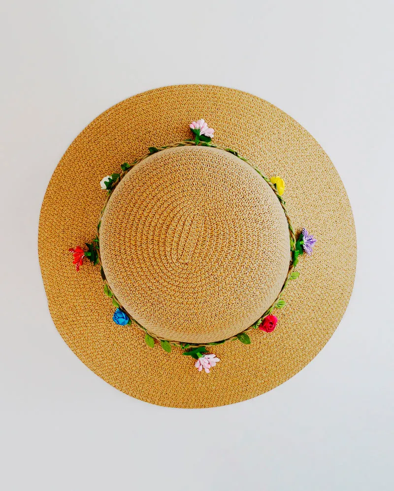 The Hat Depot - Nature Straw Style Beach Sun Hat