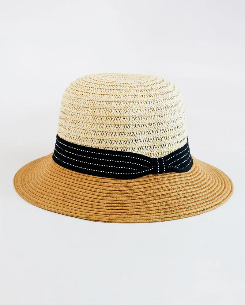 The Hat Depot - Nature Straw Style Beach Sun Hat