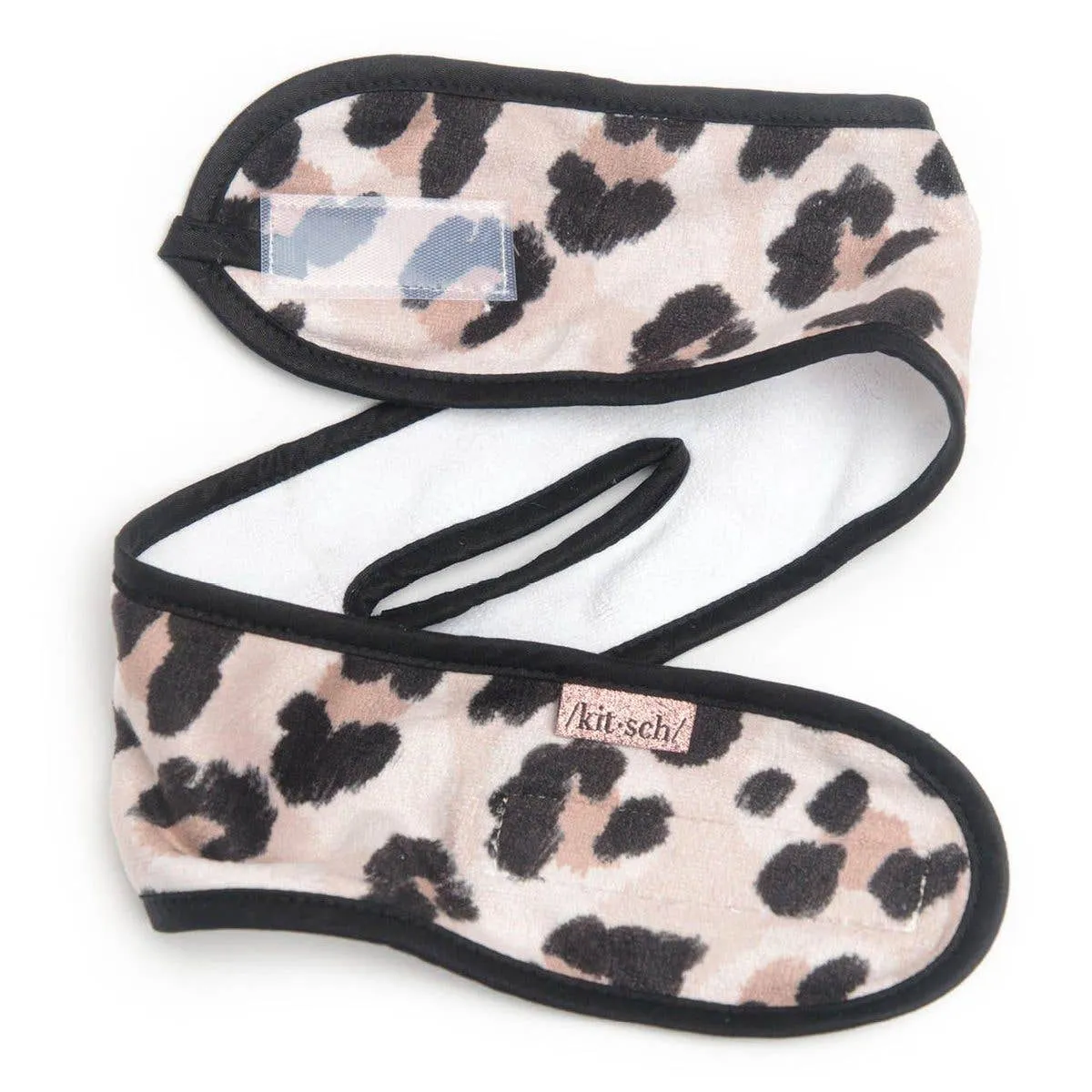 The Microfiber Spa Headband - Leopard