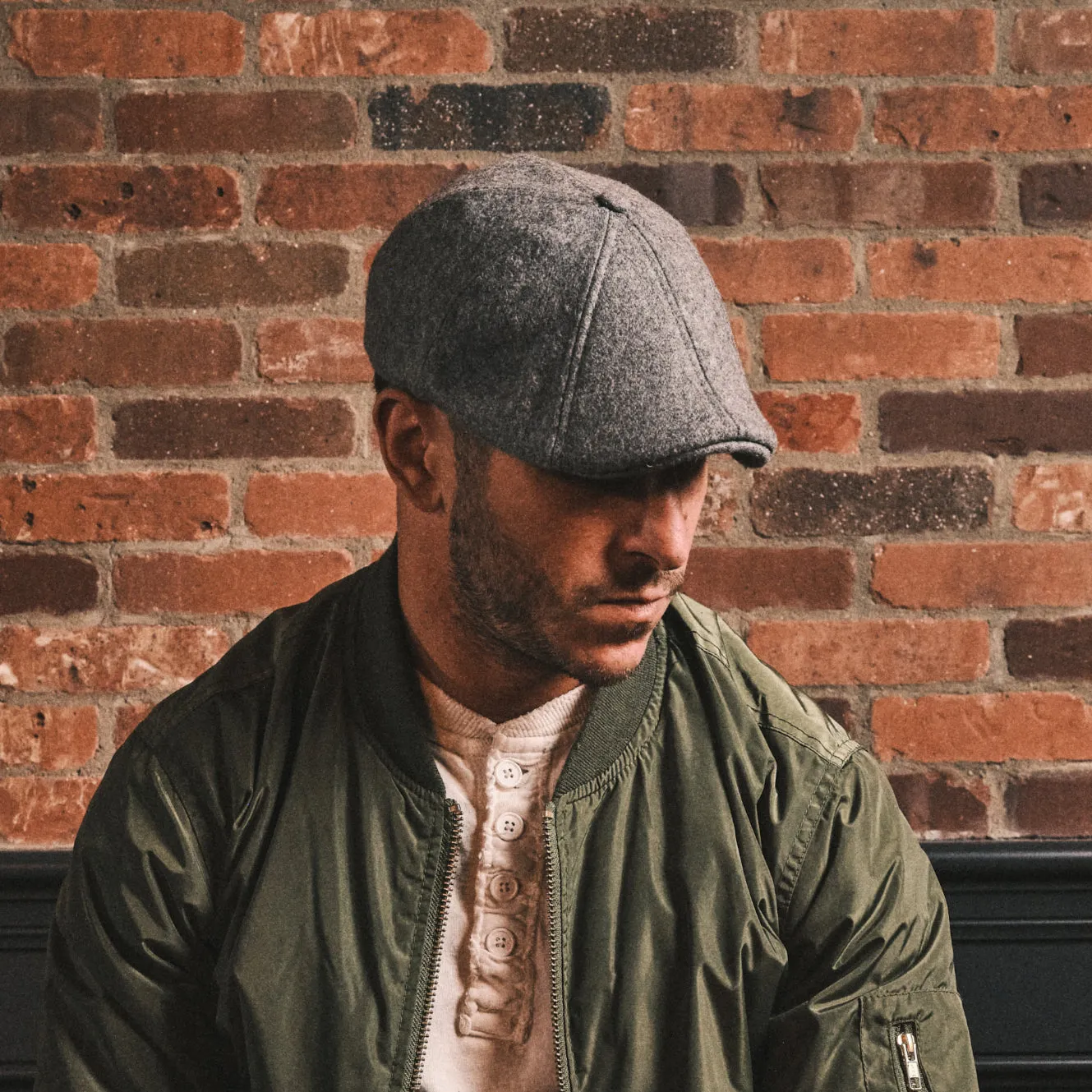 The Peaky Boston Scally Cap - Allston Grey