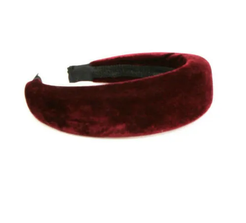 Thick Padded Velvet HAIRBAND Headbands