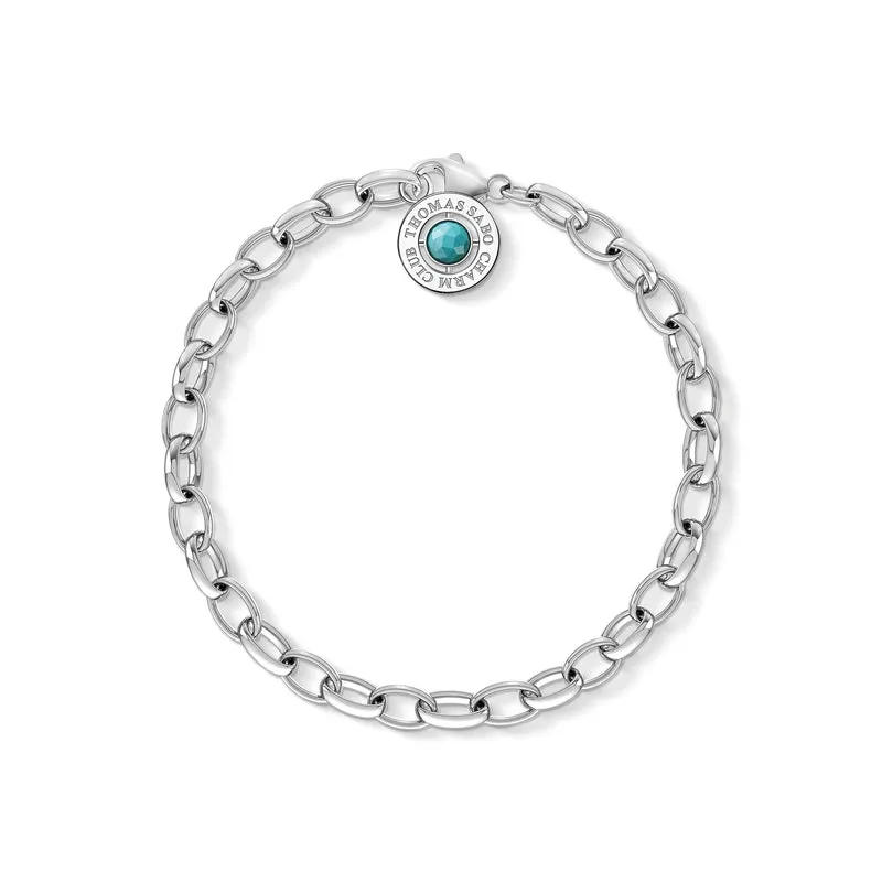 Thomas Sabo Charm bracelet turquoise