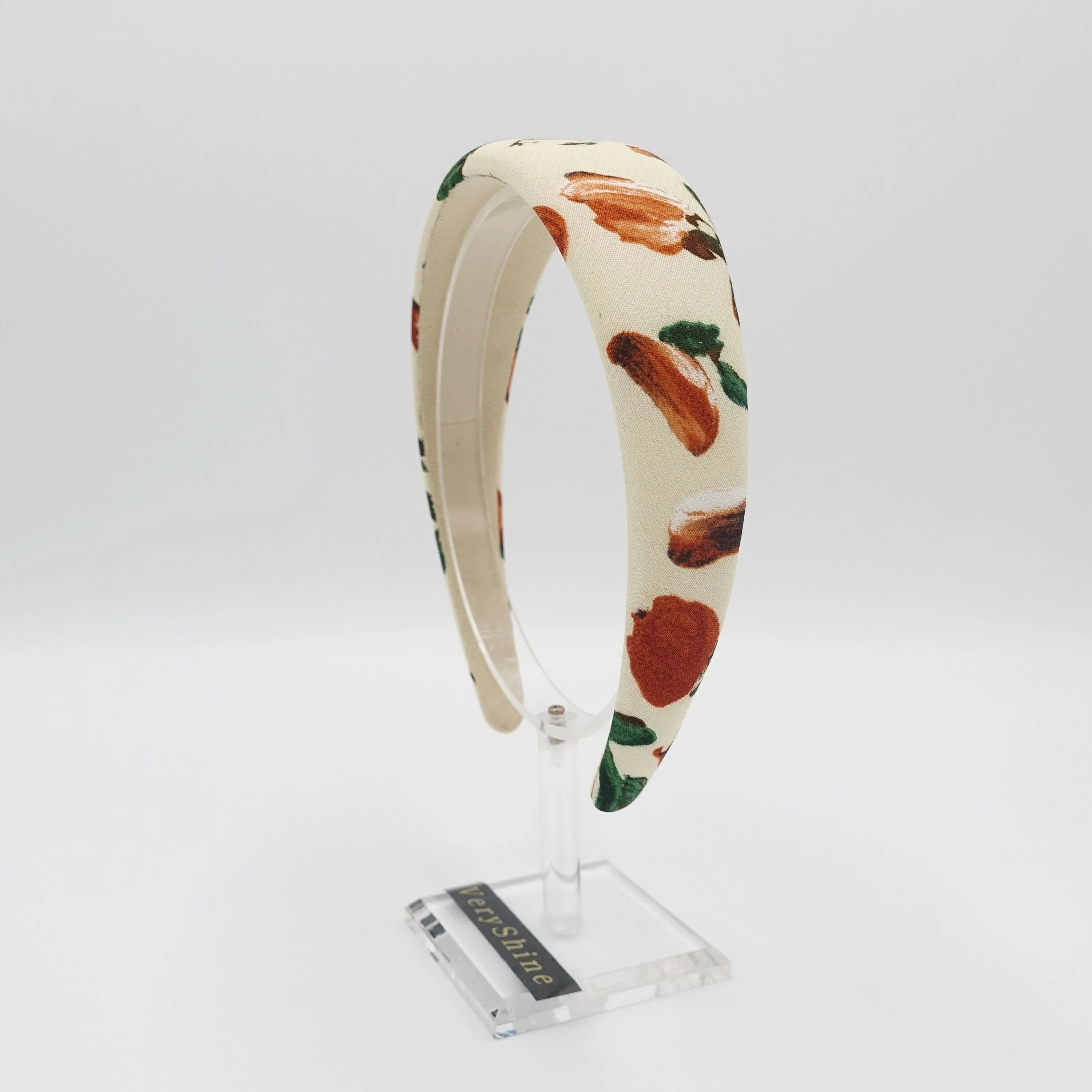 tulip print headband padded hairband for women