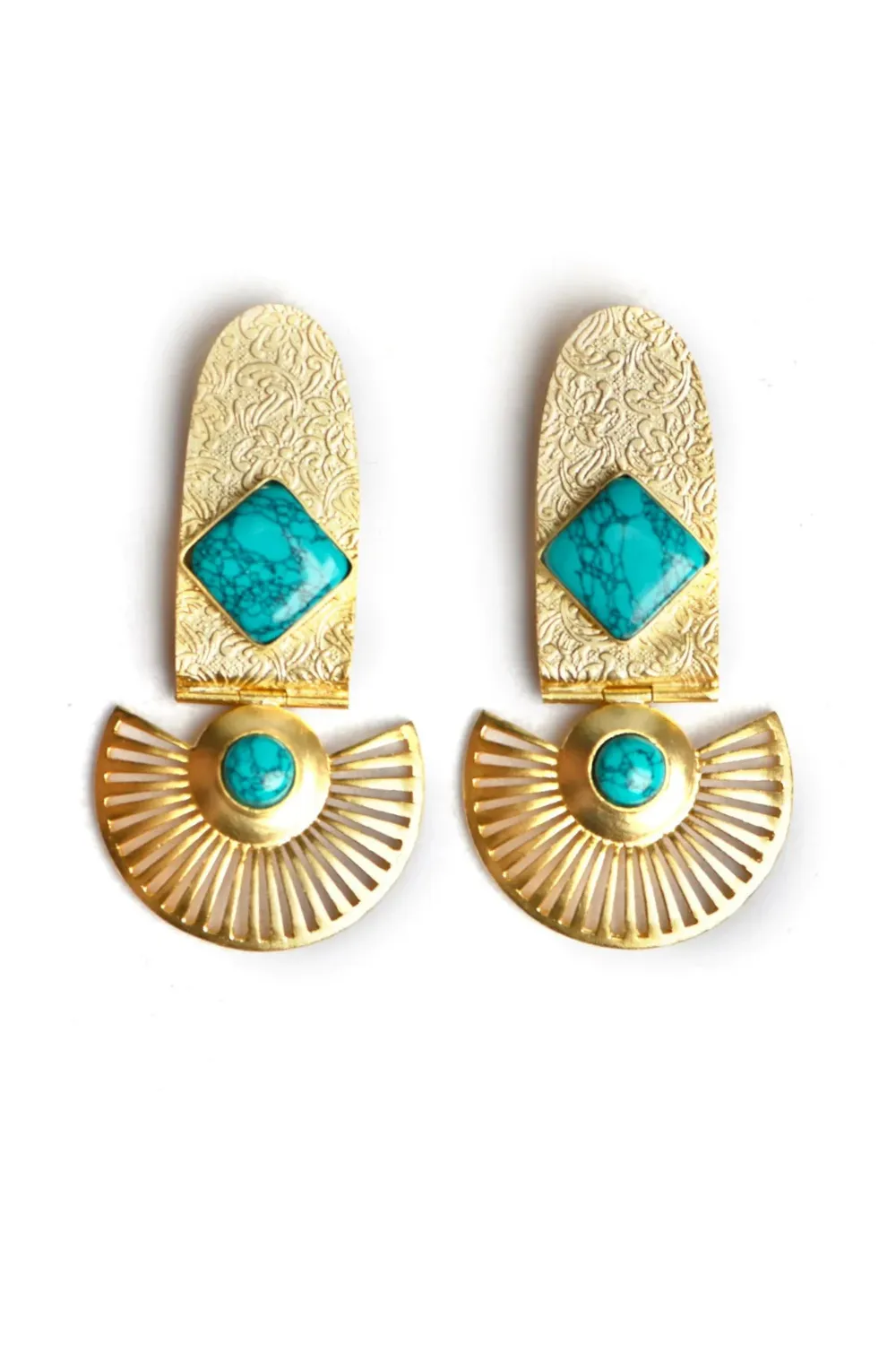 Turquoise Parlour Earrings