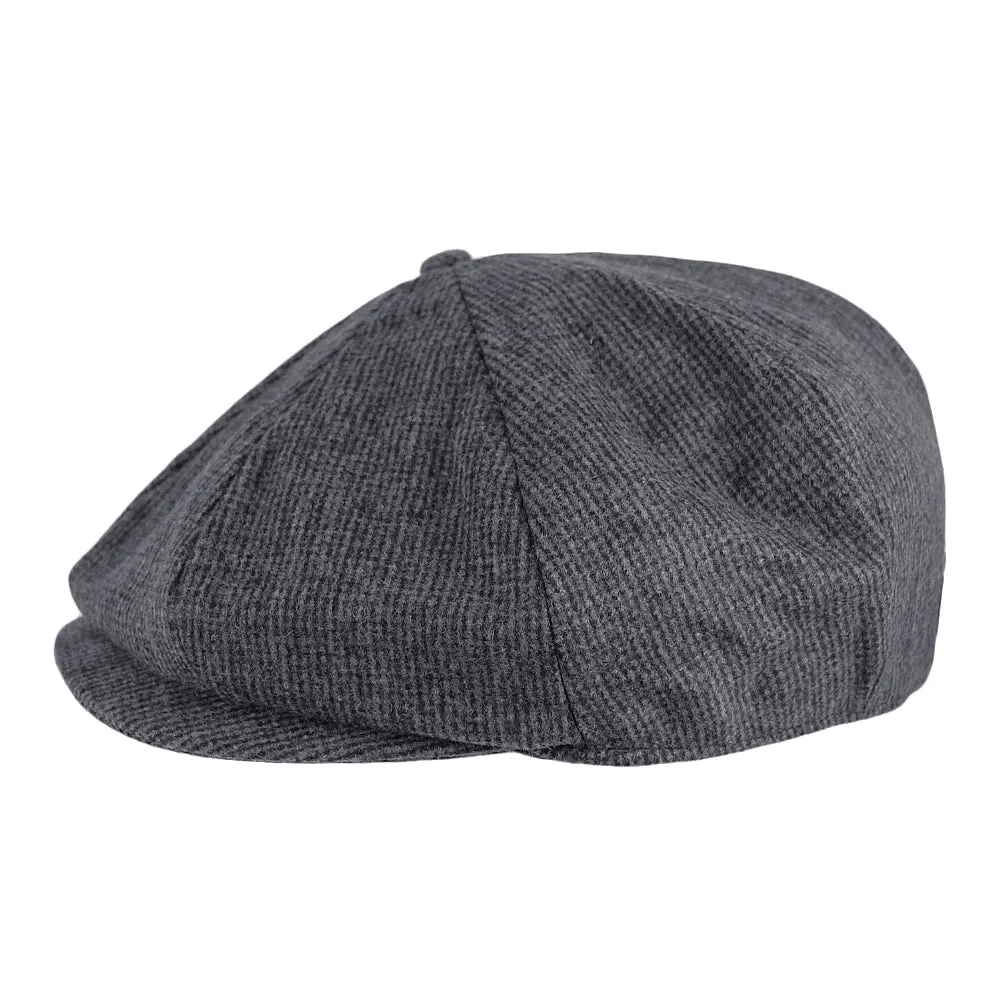 Union Newsboy Cap - Charcoal