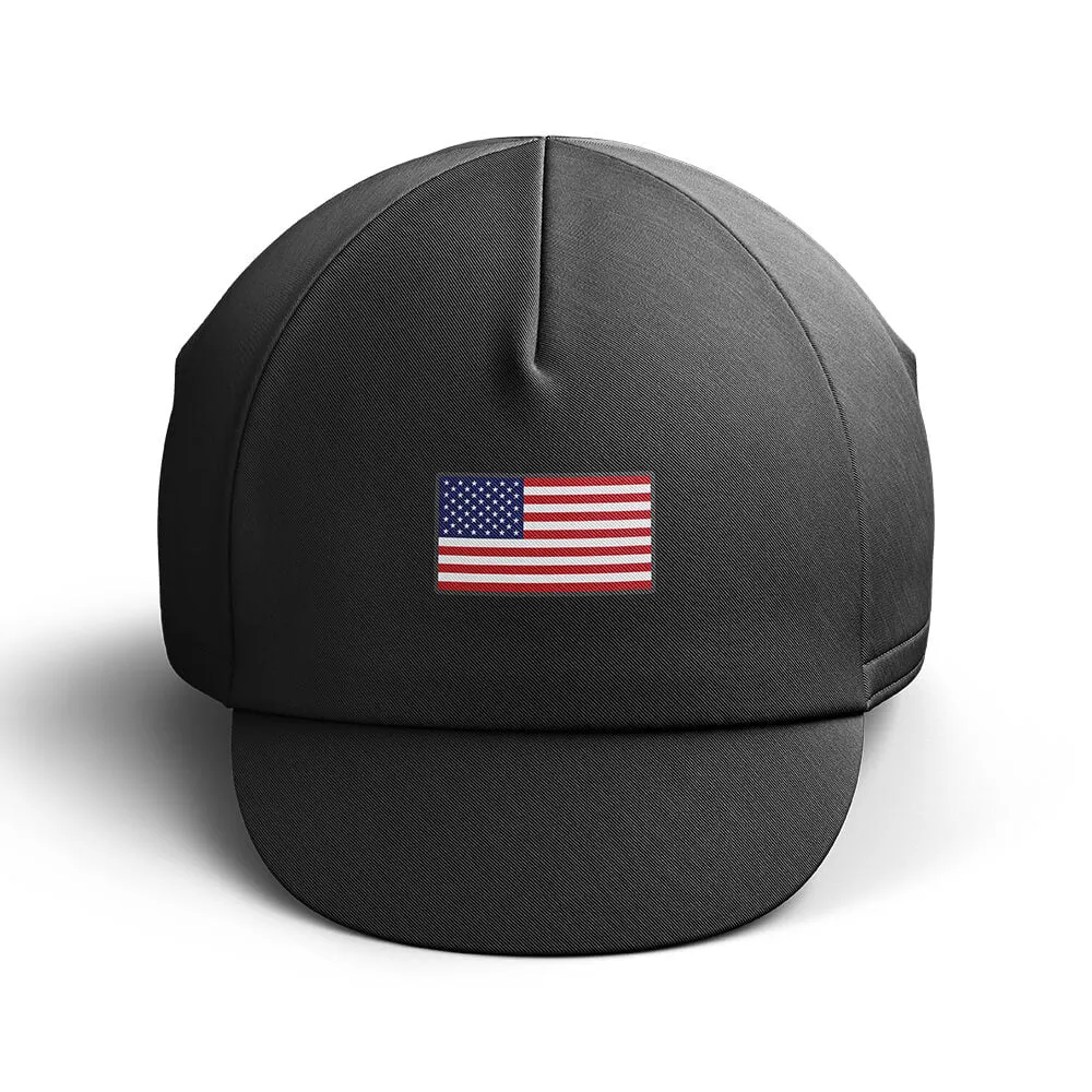 USA Cycling Cap - Black