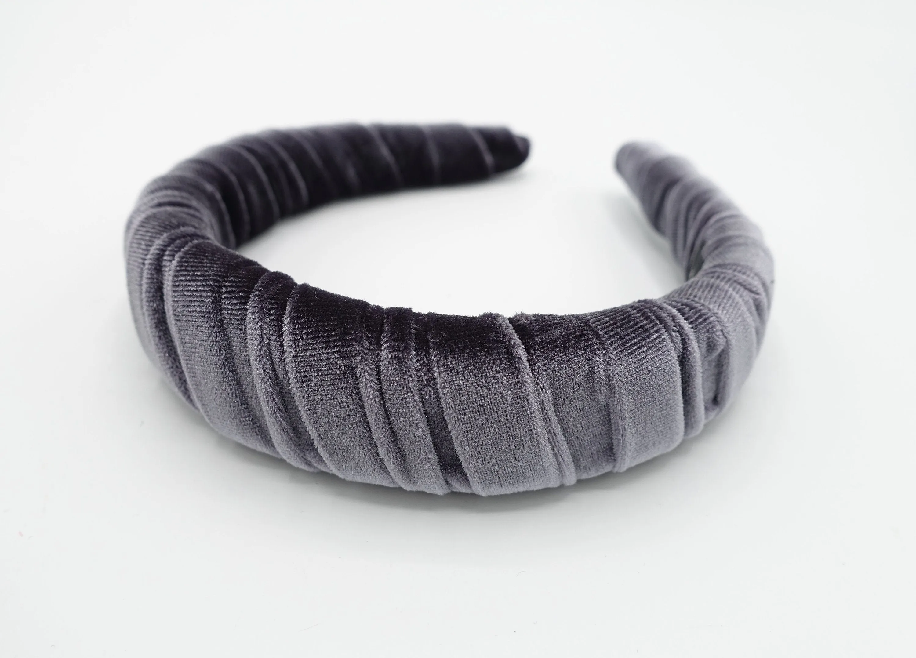 velvet wrap padded headband fashion hair accessory for women