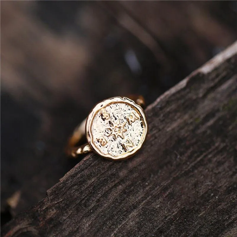 Wanderlust Compass Ring - LAST CHANCE