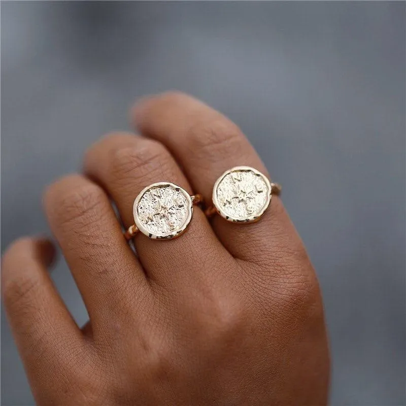 Wanderlust Compass Ring - LAST CHANCE