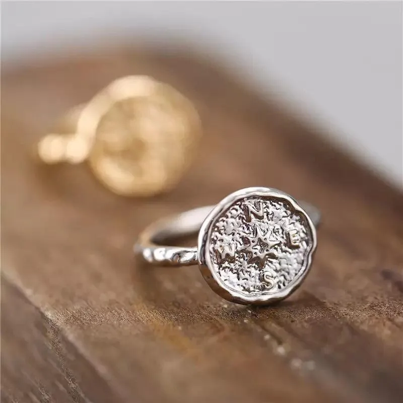 Wanderlust Compass Ring - LAST CHANCE