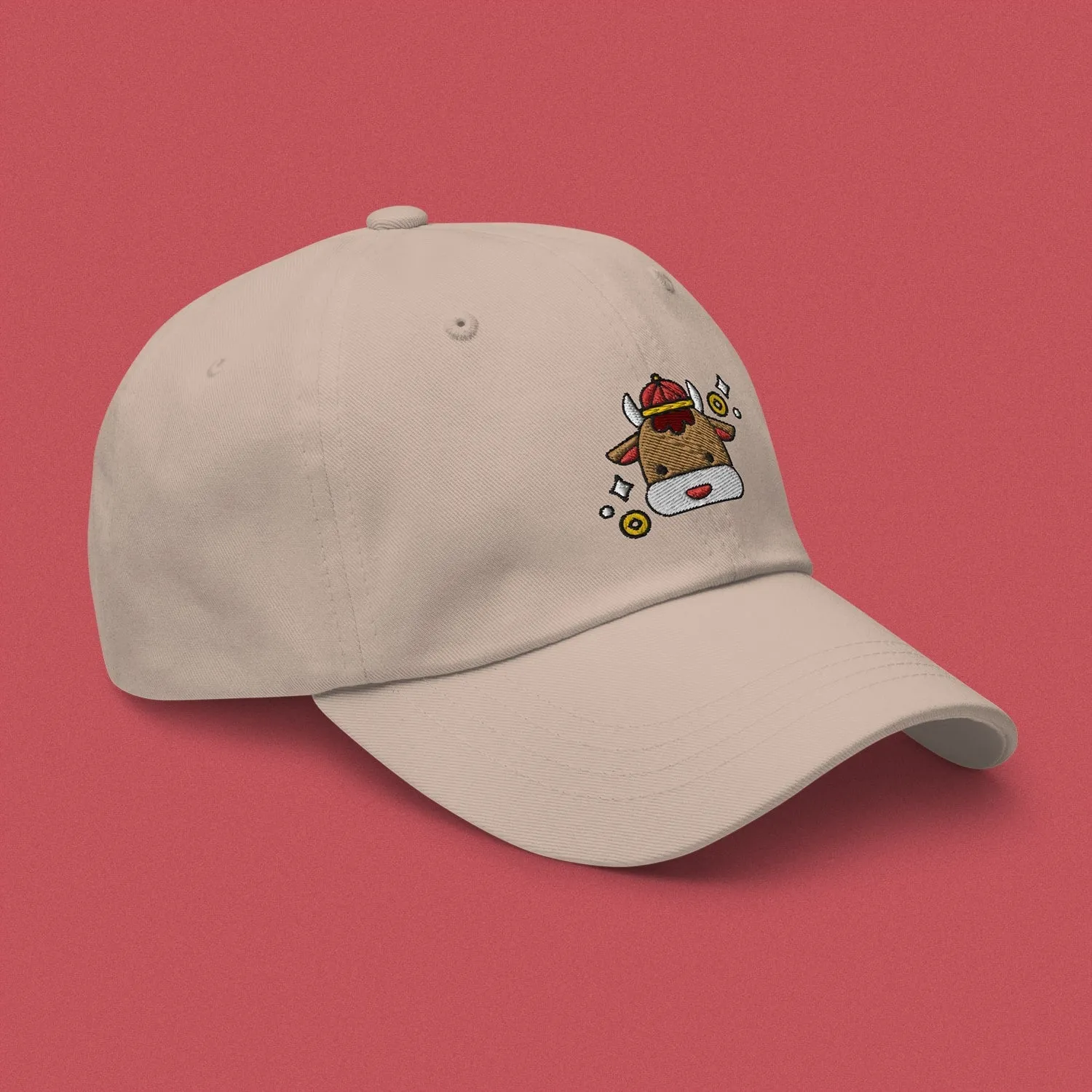 Year of the Ox Embroidered Cap