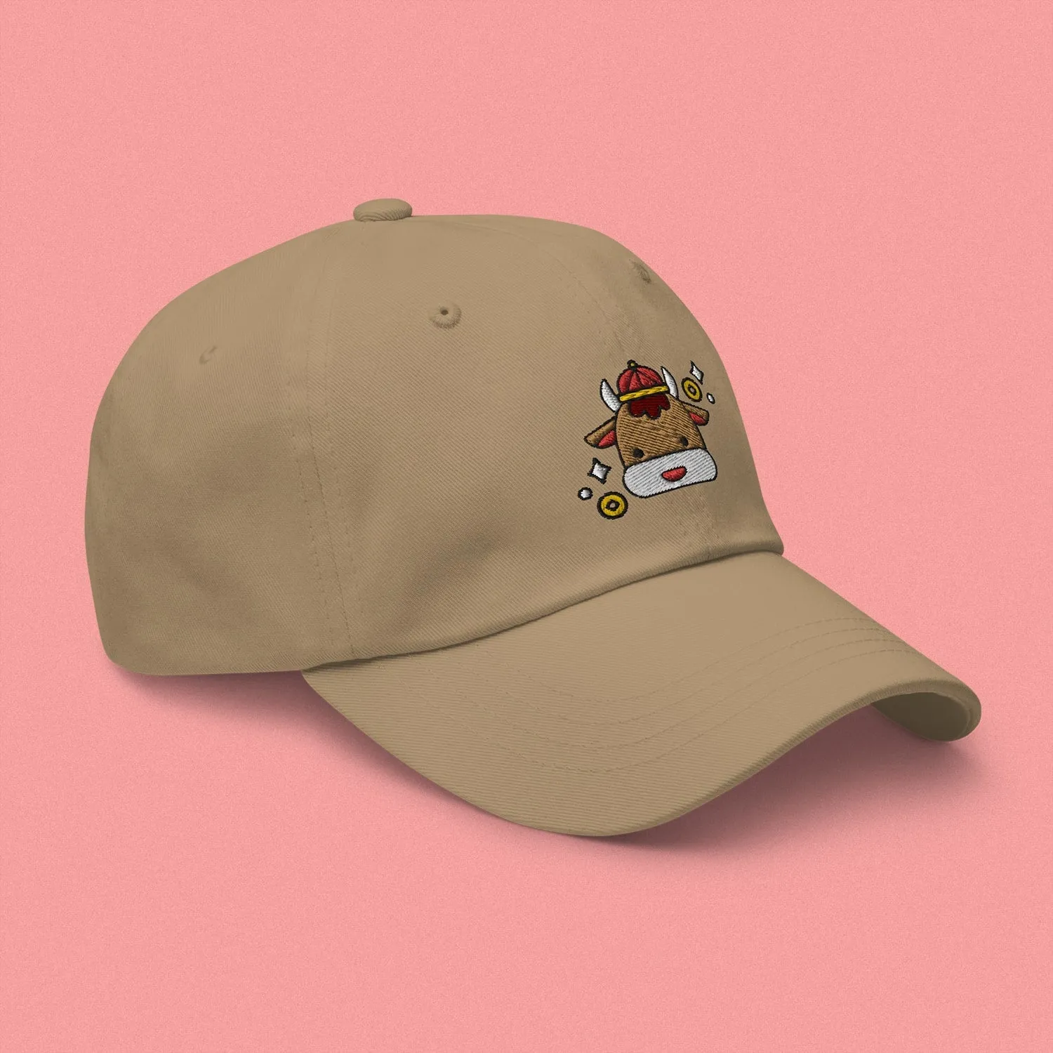 Year of the Ox Embroidered Cap