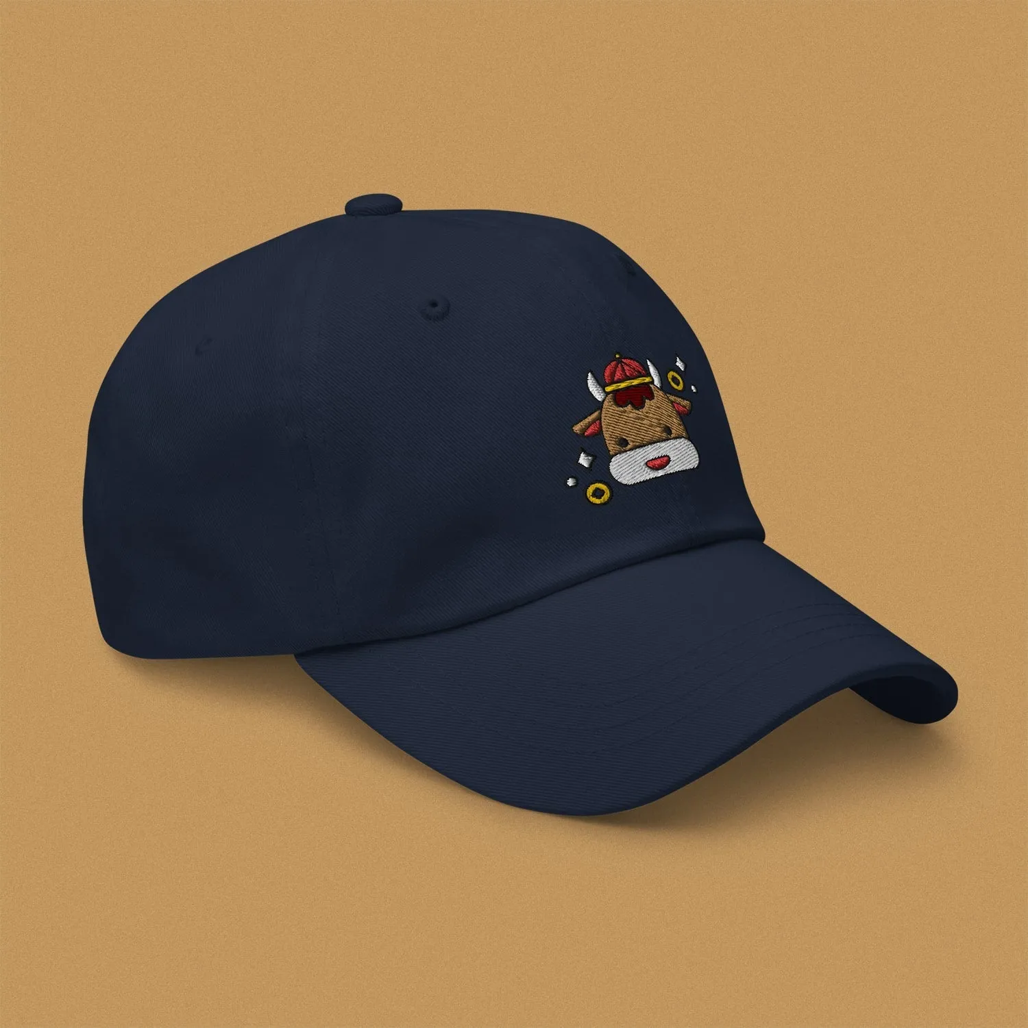 Year of the Ox Embroidered Cap